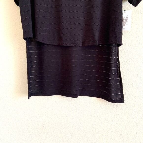 Vibe Women’s Knit Sportswear Top T-Shirt Size M - Picture 3 of 7